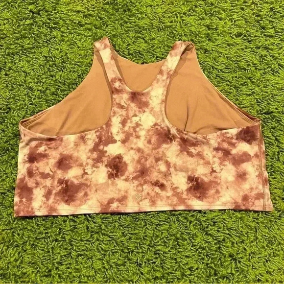 Athleta Conscious Crop Tie Dyed Sports Bra - Picture 3 of 7